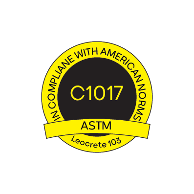 فوق روانساز بتن لئوفیکس دارای استاندارد C1017 آمریکا